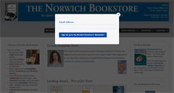 Desktop Screenshot of norwichbookstore.com